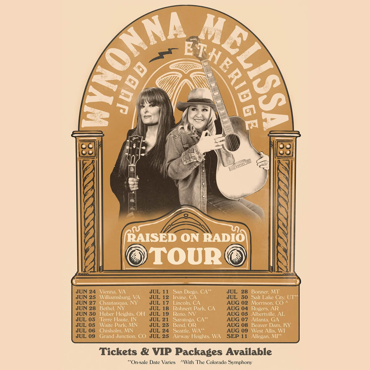 Wynonna 2026 live concert poster